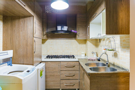 آپارتمان مبله دو خواب در شهرک نریمان قشم