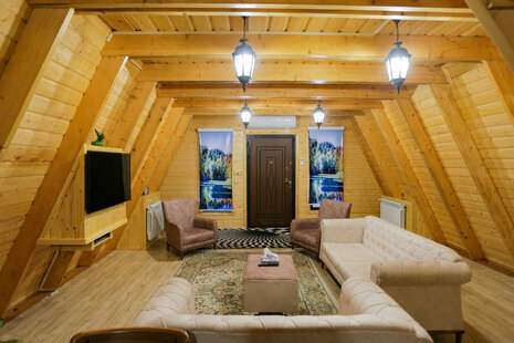 کلبه دوبلکس ارکیده دوخواب در مجتمع اقامتی رشت