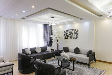 آپارتمان مبله دوخواب جکوزی دار لوکس در سعادت آباد