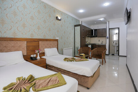 واحد تکخواب(4نفره)در هتل آپارتمان در مشهد