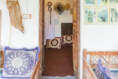 اتاق بادگیر در بومگری بندر لافت