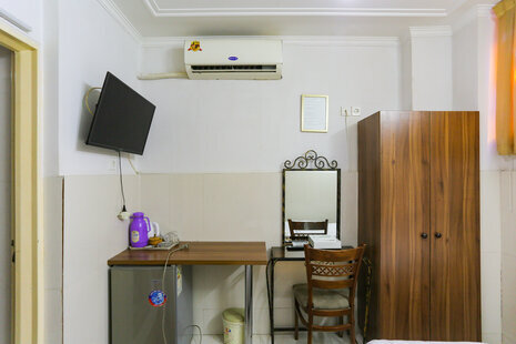 اتاق دو نفره دبل با سرویس فرنگی در هتل تهران