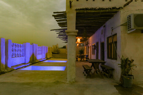 اتاق دریا 1در اقامتگاه بومگردی قشم