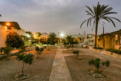 اتاق دریا 1در اقامتگاه بومگردی قشم