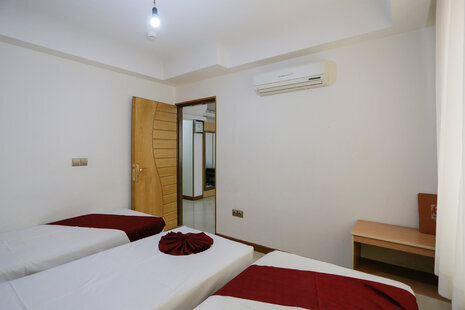 واحد دوخواب 5نفره درهتل آپارتمان درمشهد