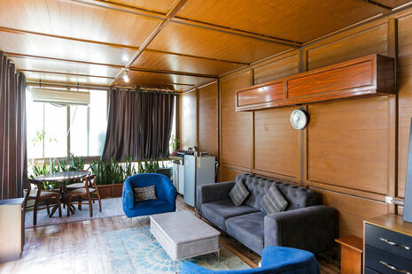 سوئیت مبله روف گاردن دار در سعادت آباد