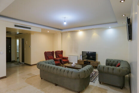 آپارتمان مبله دوخواب در میدان هفت تیر 1