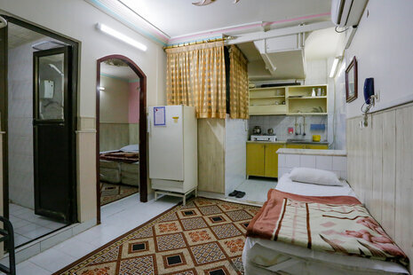 واحد تکخواب (4نفره) در هتل آپارتمان در مشهد