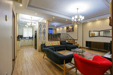 آپارتمان سه خواب مبله در سعادت آباد