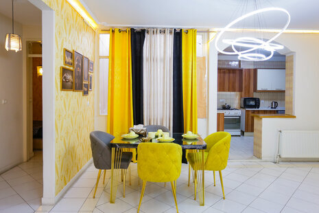 آپارتمان مبله لوکس دو خواب در سازمان برنامه شمالی 5