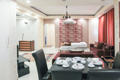 واحد تکخواب 02 در هتل آپارتمان در کیش