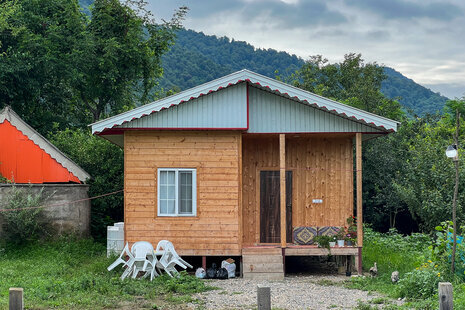 کلبه خالکایی در ماسال