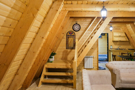 کلبه دوبلکس ارکیده دوخواب در مجتمع اقامتی رشت