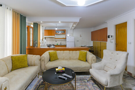 آپارتمان دوخواب مبله قائم 13 (2) در شهرک گلستان