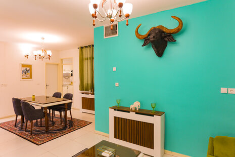 آپارتمان مبله دوخواب کارن در جنت آباد جنوبی