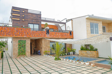 ویلای چهارخواب Vip استخر جکوزی دار در محمودآباد