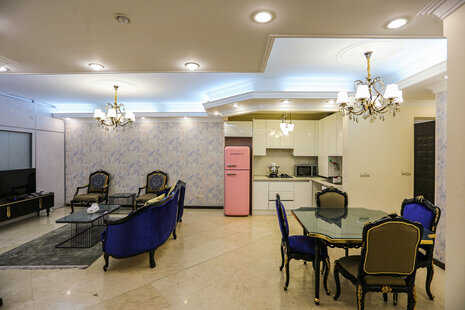 آپارتمان مبله دو خواب نوساز در پاسداران