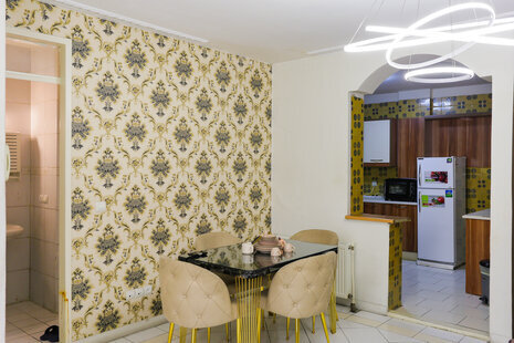 آپارتمان مبله دو خواب در سازمان برنامه 4 با بیلیارد و وان