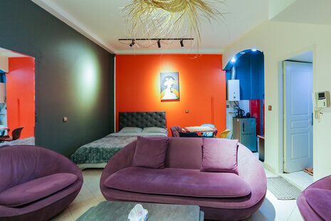 سوییت مبله 45 متری در سعادت آباد