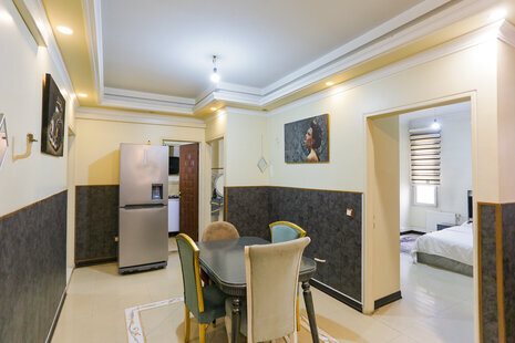 آپارتمان مبله سه خواب واحد 5 در اقدسیه