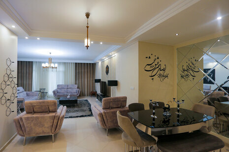 آپارتمان مبله سه خواب لوکس استخردار 4 در الهیه