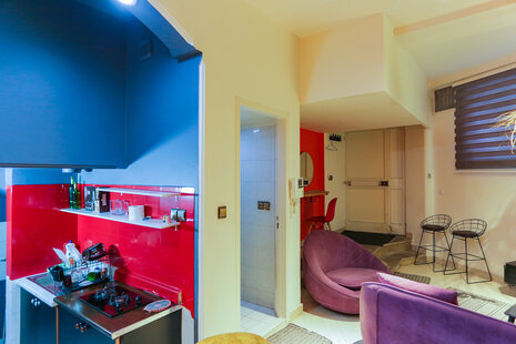 سوییت مبله 45 متری در سعادت آباد