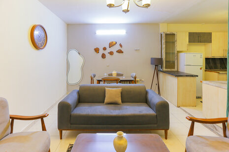 آپارتمان مبله دوخواب واحد 4 در پاسداران