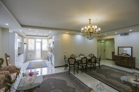 آپارتمان تکخواب مبله در بلوار فرحزادی شهرک غرب