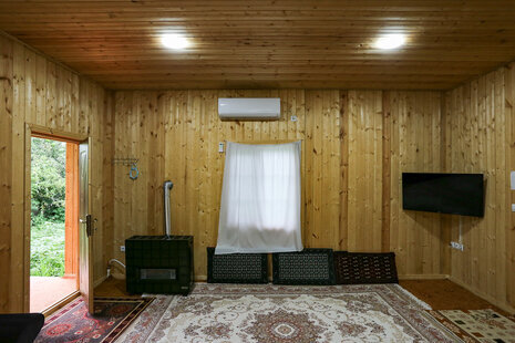 کلبه خالکایی در ماسال