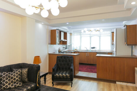 آپارتمان مبله دو خواب جکوزی دار  در فردوس غرب