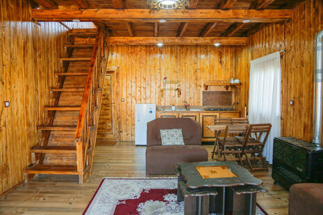 کلبه دوخواب چوبی آریسا در رامسر