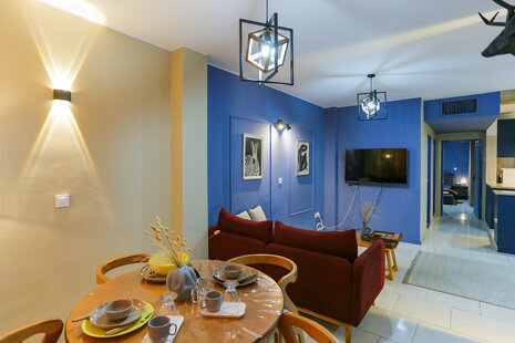 آپارتمان مبله تک خواب لاولی روم 2 در انقلاب