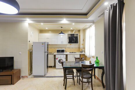 آپارتمان مبله کشاورز 65 متری 2 خواب اکونومی