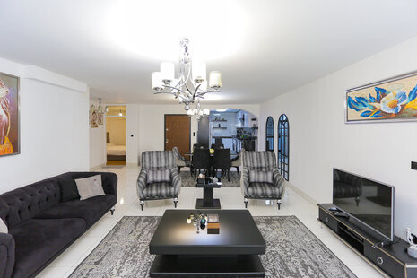 آپارتمان دو خواب مبله نقره در سعادت آباد