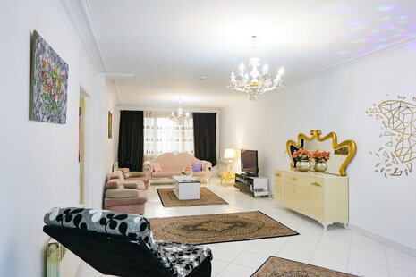 آپارتمان مبله دو خوابه سعادت آباد مروارید