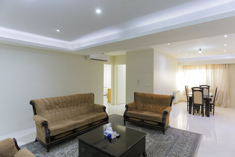 آپارتمان مبله دوخواب آگور 4 در میدان حر