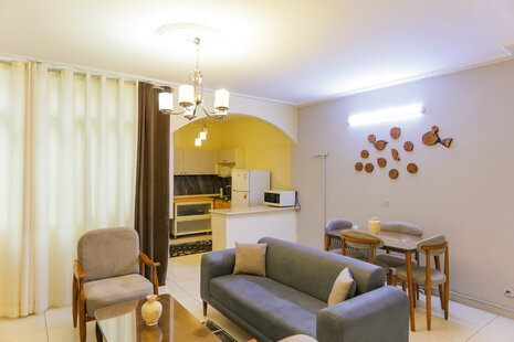 آپارتمان مبله دوخواب واحد 3 در پاسداران