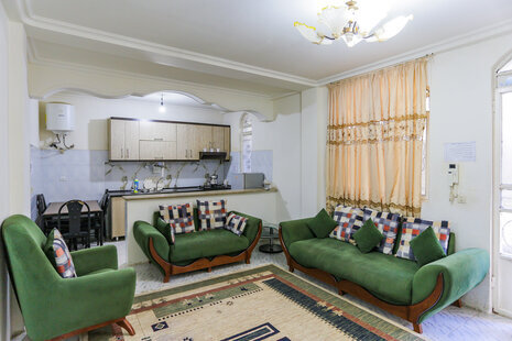 واحد آپارتمان تکخواب مبله طبقه 1 آوا در قشم