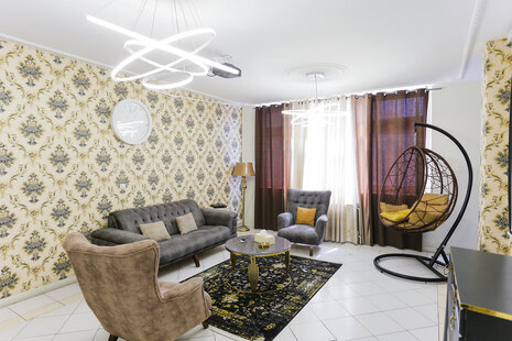 آپارتمان مبله دو خواب در سازمان برنامه 4 با بیلیارد و وان