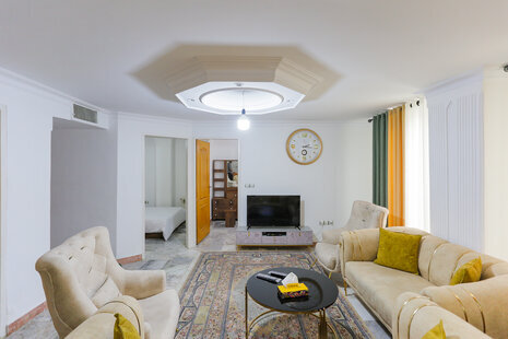 آپارتمان دوخواب مبله قائم 13 (2) در شهرک گلستان