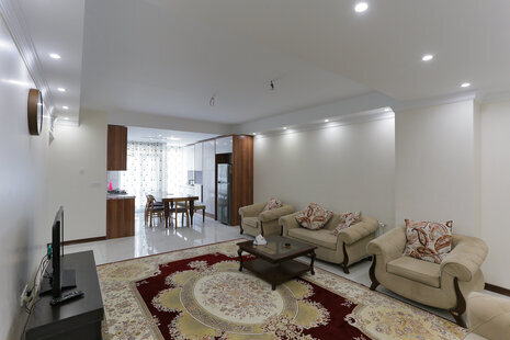 آپارتمان مبله دوخواب مهر 10 در شهران شمالی