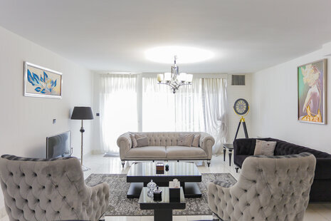 آپارتمان دو خواب مبله نقره در سعادت آباد