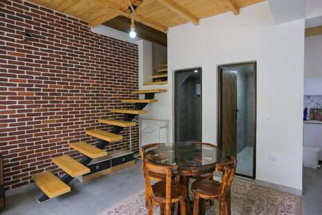 ویلا دوبلکس مبله چوبی سیکاس سبز در ماسال