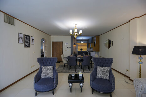 آپارتمان دو خواب مبله در سعادت آباد