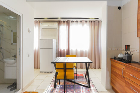 آپارتمان مبله تکخواب واحد 12 در اوقاف