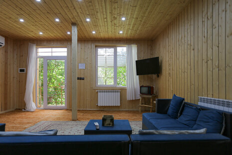 کلبه چوبی دوبلکس مبله در ماسال