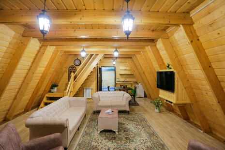 کلبه دوبلکس ارکیده دوخواب در مجتمع اقامتی رشت