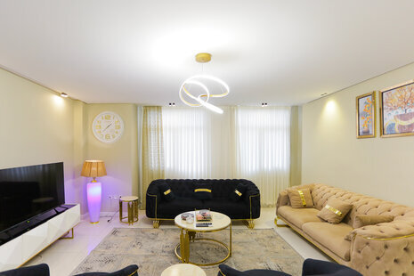 آپارتمان مبله دو خواب طبقه اول در سعادت آباد