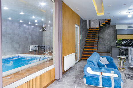 ویلا دوبلکس استخردار سه خواب در ساوجبلاغ