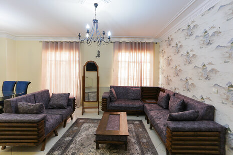 آپارتمان مبله دوخواب واحد 7 در شهرک غرب